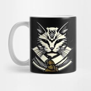 Japanese Kawaii Ninja Cat Mug